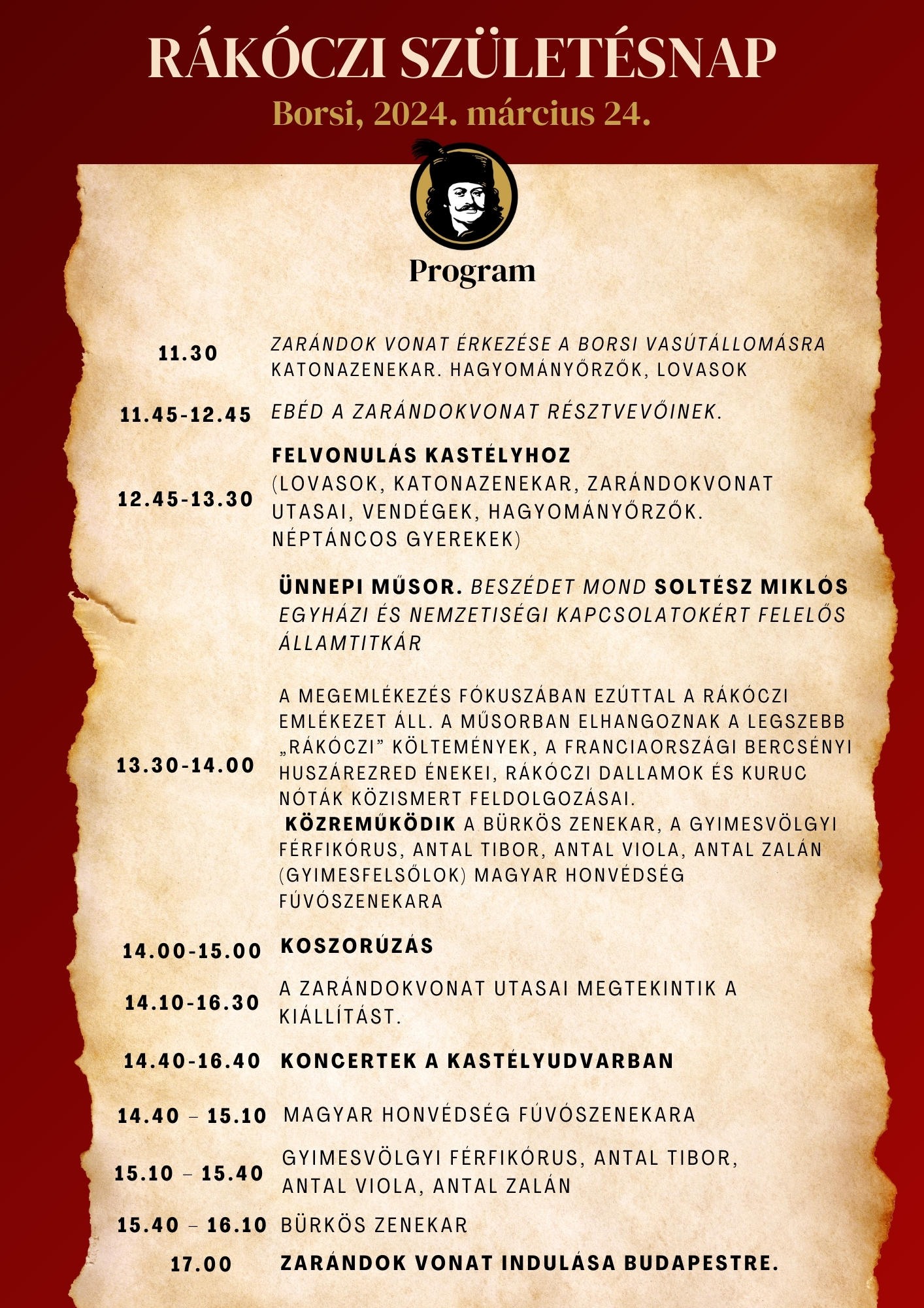 rakoczi zarandokvonat plakat