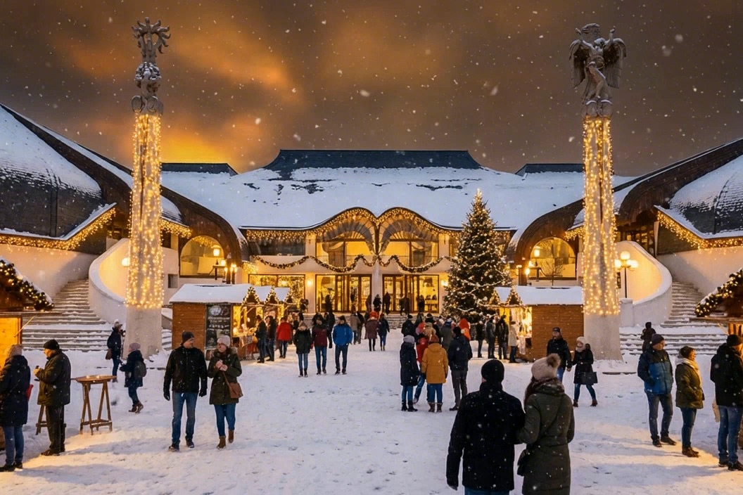 Sárospatak: Advent Sárospatak Belvárosában