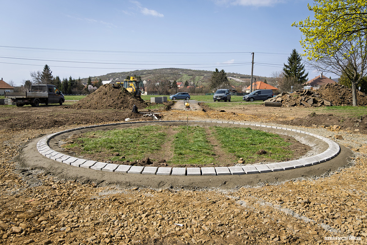 Szerencs: Megkezdődött a régi KRESZ Park felújítása